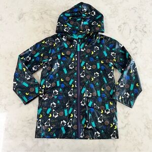 Kids' Cat & Jack Space-Themed Raincoat. Size 3T